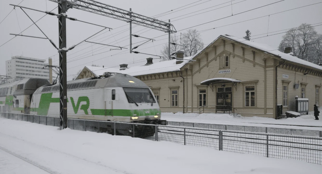 Estación de tren Hyvinkään Rautatieasemaa