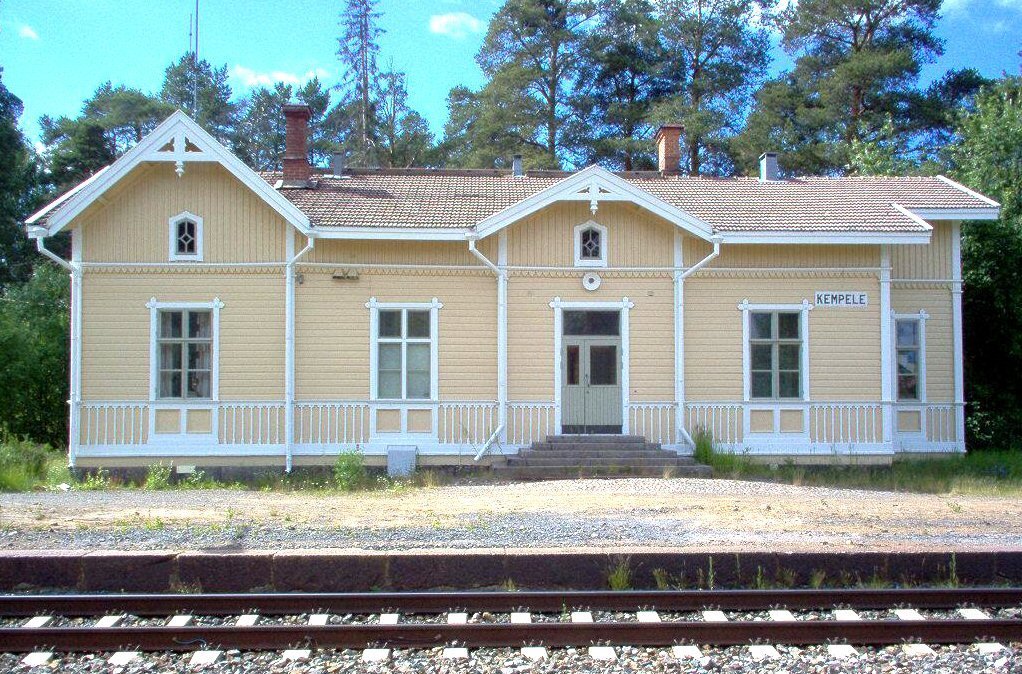 Estación de tren Kempeleen Rautatieasema