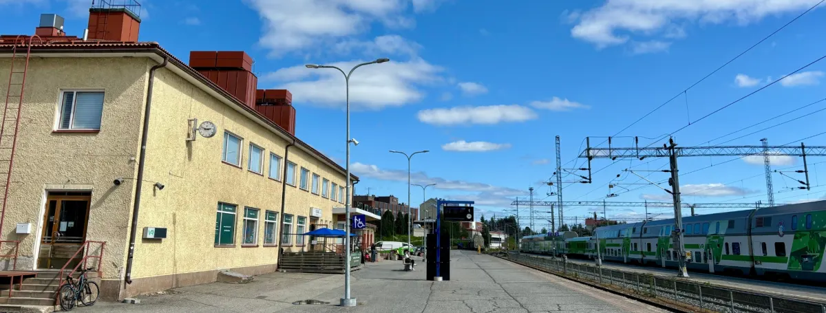 Estación de tren Rovaniemenn Rautatieasema