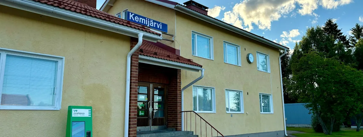 Estación de tren Kemijarven Rautatieasema