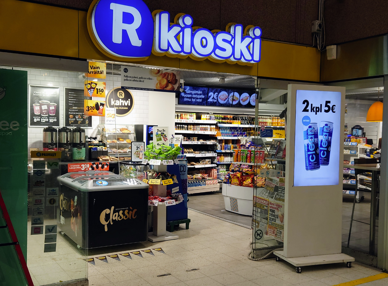 Estación de tren R Kioski Rautatieasema