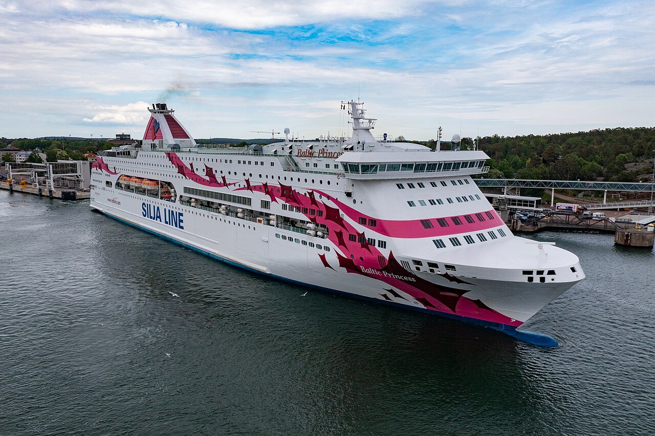 Baltic Princess laiva Maarianhamina Silja Line